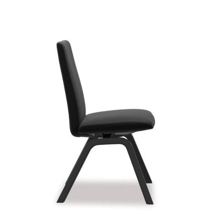Stressless® Dining Chair - Laurel Low Back (Paloma Black) - Paulas Home & Living