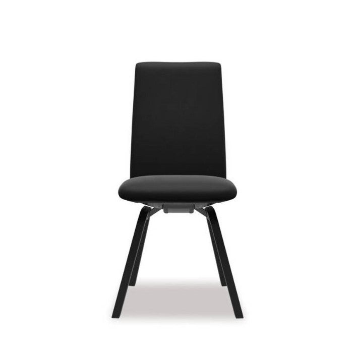 Stressless® Dining Chair - Laurel Low Back (Paloma Black) - Paulas Home & Living