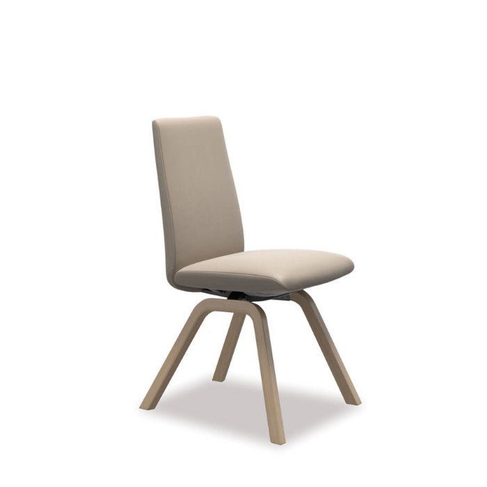 Stressless® Dining Chair - Laurel Low Back (Paloma Mushroom) - Paulas Home & Living