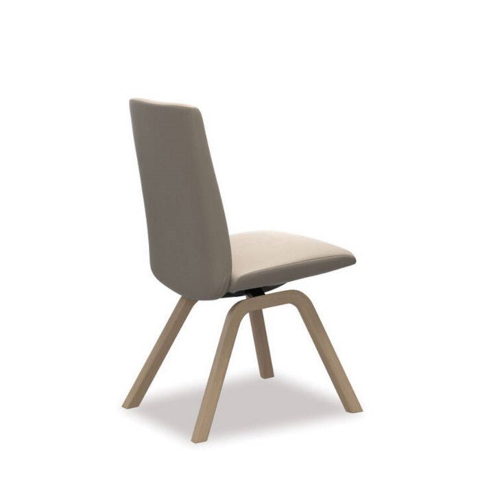 Stressless® Dining Chair - Laurel Low Back (Paloma Mushroom) - Paulas Home & Living