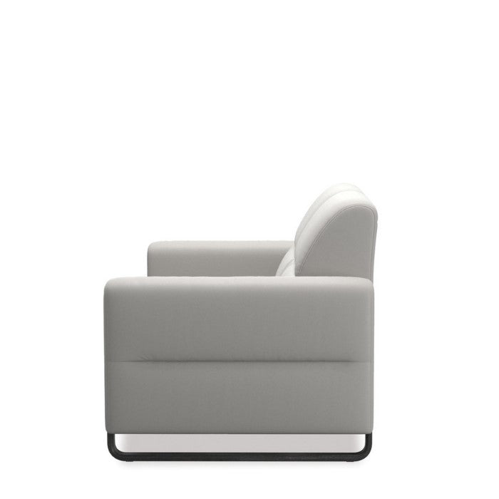 Stressless® Fiona 2.5 Seater Sofa - Batick Platinum Grey leather - Paulas Home & Living
