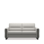 Stressless® Fiona 2.5 Seater Sofa - Batick Platinum Grey leather - Paulas Home & Living