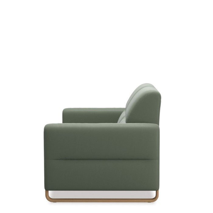 Stressless® Fiona 2.5 Seater Sofa - Batick Thyme Green leather - Paulas Home & Living