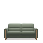 Stressless® Fiona 2.5 Seater Sofa - Batick Thyme Green leather - Paulas Home & Living