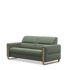 Stressless® Fiona 2.5 Seater Sofa - Batick Thyme Green leather - Paulas Home & Living
