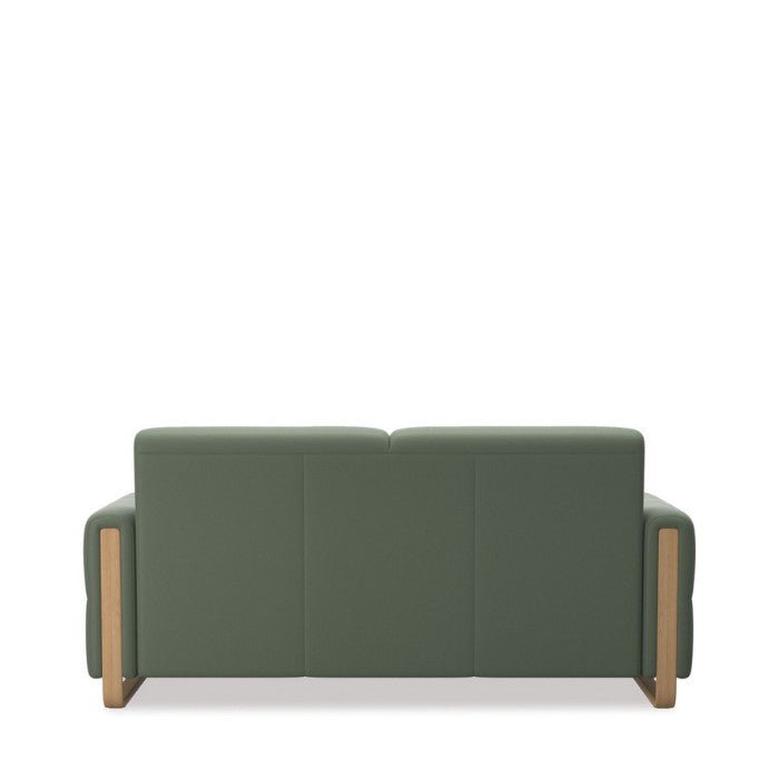 Stressless® Fiona 2.5 Seater Sofa - Batick Thyme Green leather - Paulas Home & Living