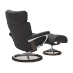 Stressless® Magic Medium Leather Recliner - Signature Base (Paloma Rock) - Paulas Home & Living