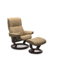 Stressless® Mayfair Leather Recliner - Classic Base (Paloma Sand) - Paulas Home & Living