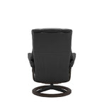 Stressless® Mayfair Medium Leather Recliner - Signature Base (Velaro Anthracite) - Paulas Home & Living