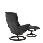 Stressless® Mayfair Medium Leather Recliner - Signature Base (Velaro Anthracite) - Paulas Home & Living