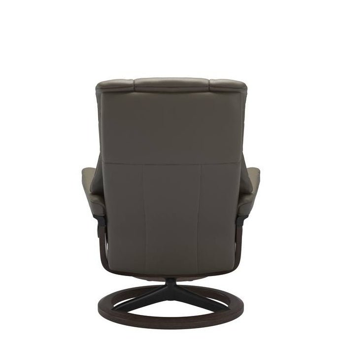 Stressless® Mayfair Medium Leather Recliner - Signature Base (Velaro Forest Green) - Paulas Home & Living