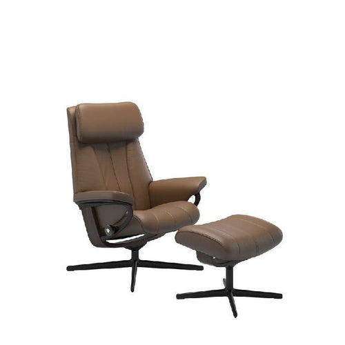 Stressless Paul Leather Recliner Medium - Cross Base (Velaro) - Paulas Home & Living