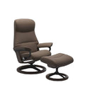 Stressless® Philip Medium Leather Recliner - Signature Base (Batick Mole) - Paulas Home & Living
