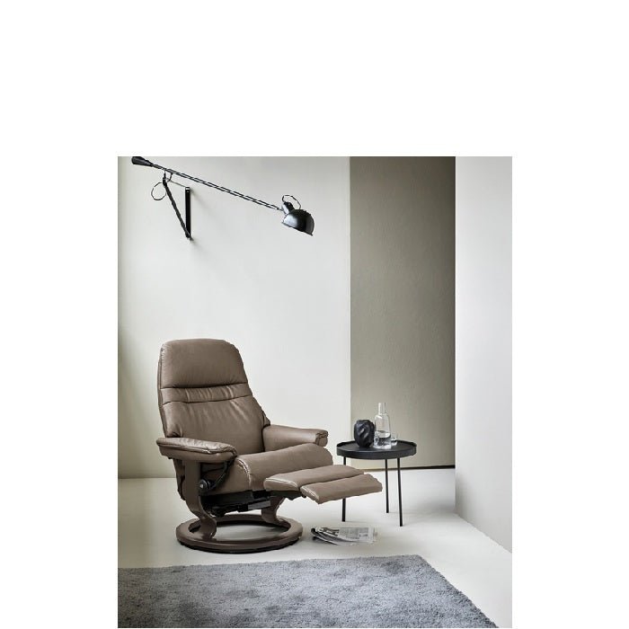 Stressless Sunrise Leather Recliner - Classic Power - Special Buy (Batick) - Paulas Home & Living