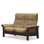 Stressless® Windsor 2 Seater Recliner Sofa - High Back (Paloma Sand leather) - Paulas Home & Living