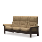 Stressless® Windsor 3 Seater Recliner Sofa - High Back (Paloma Sand leather) - Paulas Home & Living