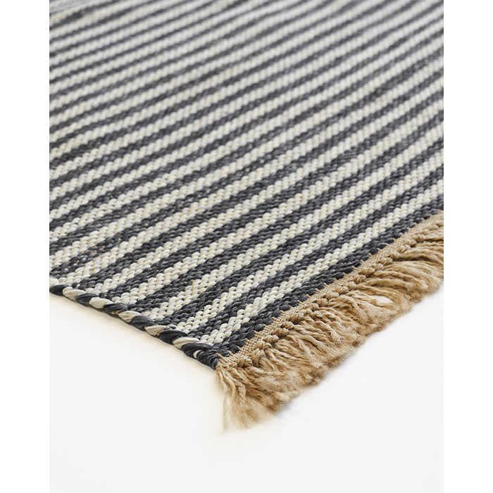 Summit Outdoor Rug - Charcoal/Natural - Paulas Home & Living