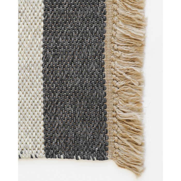 Summit Outdoor Rug - Charcoal/Natural - Paulas Home & Living