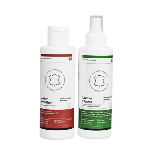 Supreme Leather Care Furniture Dual Kit (Wax / Oil) ( Aniline) - Paulas Home & Living