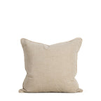 Sutton Praline Lodge Cushion (Cotton/Linen) - Two Sizes to suit