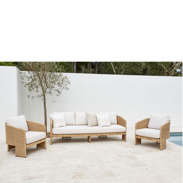 Tahiti Outdoor Lounge Suite (3 Pce) - Paulas Home & Living