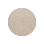Tairua Round Floor Rug - Natural Straw - Paulas Home & Living