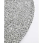 Tairua Round Floor Rug - Silver Birch - Paulas Home & Living