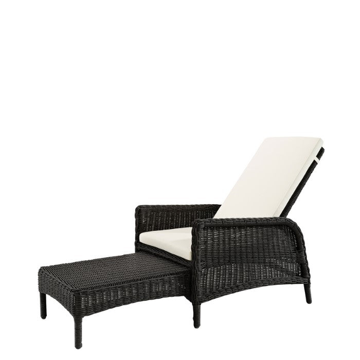 Tampa Lounger - Black Twist - Paulas Home & Living