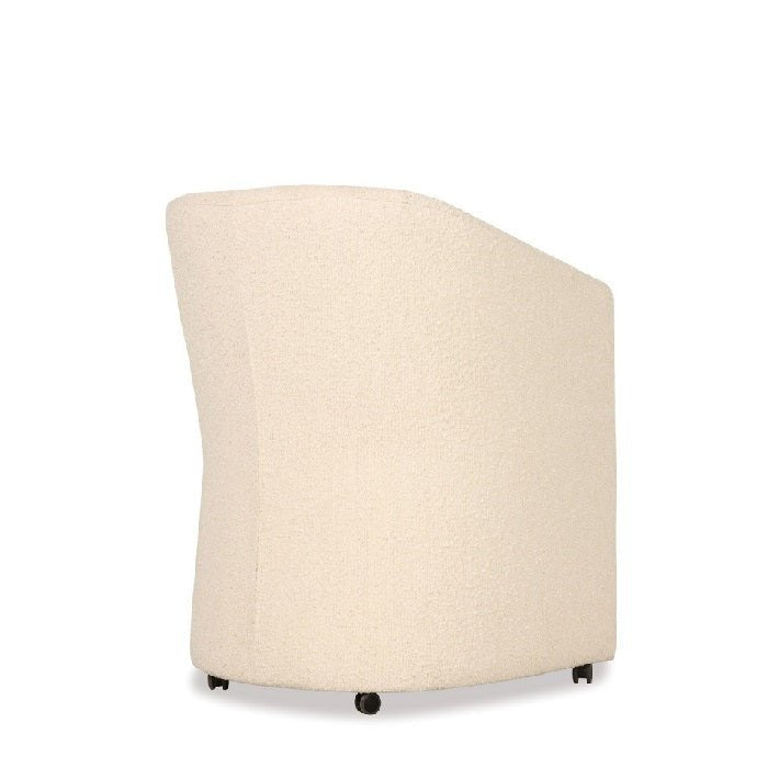 Tara Armchair - White Boucle - Paulas Home & Living