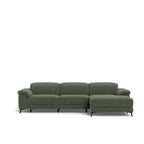 Tate 3 Seater Power Reclining Sofa with Chaise in Fabric - Paulas Home & Living