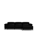 Tate 3 Seater Power Reclining Sofa with Chaise in Leather - Paulas Home & Living