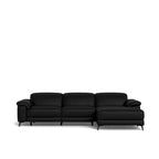 Tate 3 Seater Power Reclining Sofa with Chaise in Leather - Paulas Home & Living