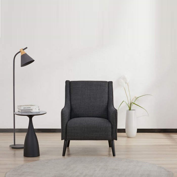 Tekapo Armchair - Charcoal - Paulas Home & Living