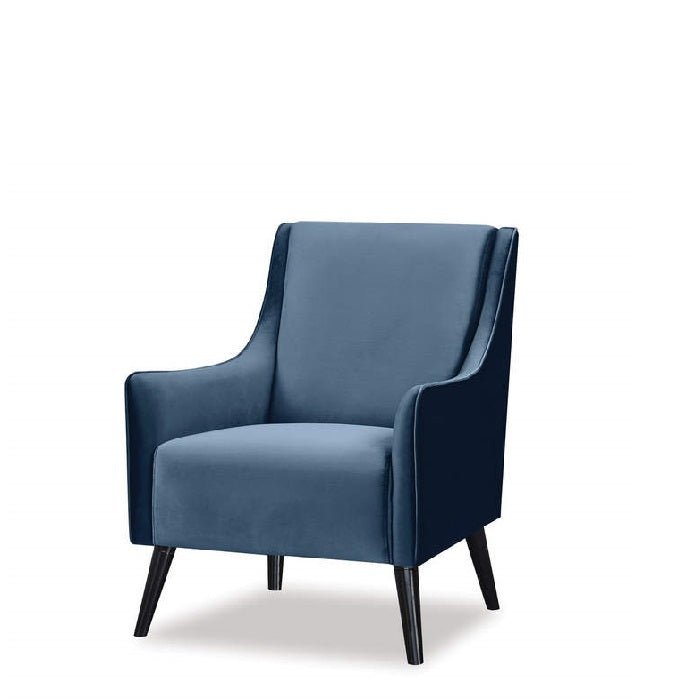 Tekapo Armchair - Navy Velvet - Paulas Home & Living