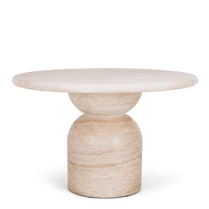 Terrace Concrete Dining Table 1200dia - Paulas Home & Living