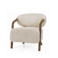 The Yak Shaggy Armchair - Dark Oak frame - Paulas Home & Living