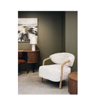 The Yak Shaggy Armchair - Oak frame - Paulas Home & Living