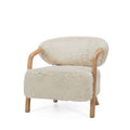 The Yak Shaggy Armchair - Oak frame - Paulas Home & Living