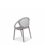 TIG Outdoor Chair - Grey (Stackable) - Paulas Home & Living