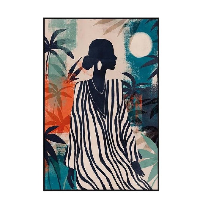 Timeless Elegance Framed Canvas Wall Art - Paulas Home & Living