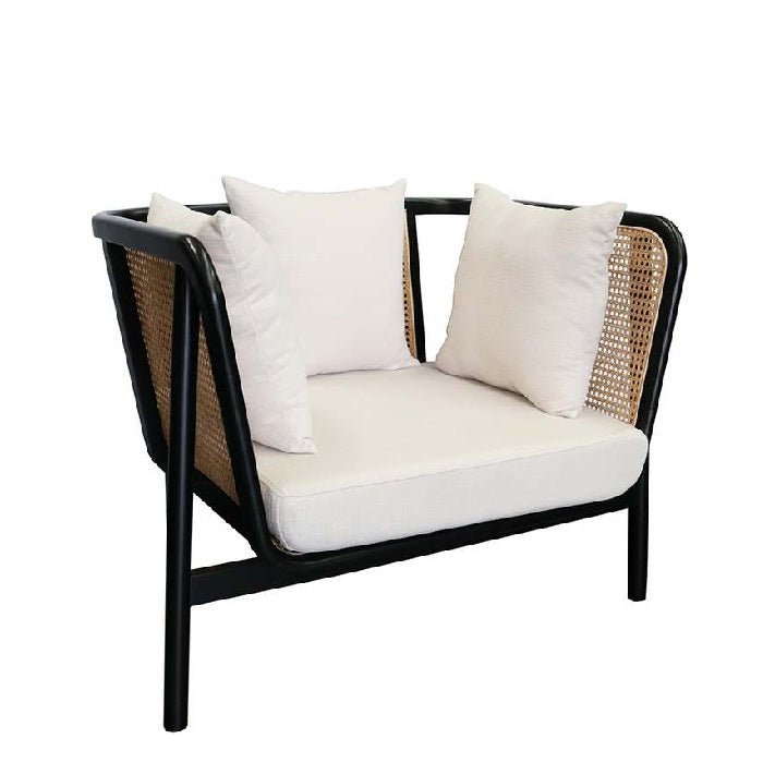 Torana Armchair - Black - Paulas Home & Living