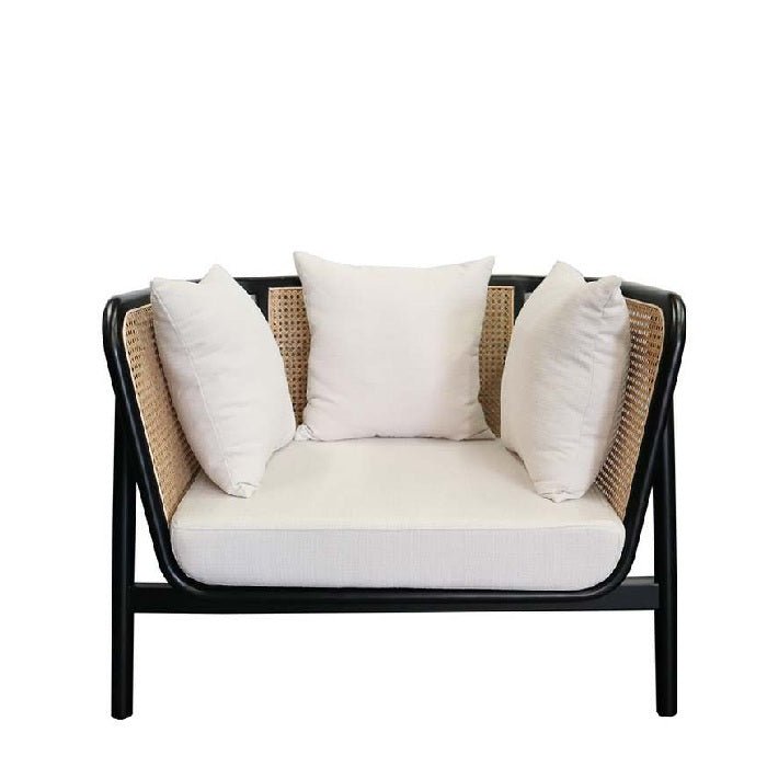 Torana Armchair - Black - Paulas Home & Living
