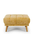 Towelie 3 Seater & Footstool Dijon Yellow - Paulas Home & Living