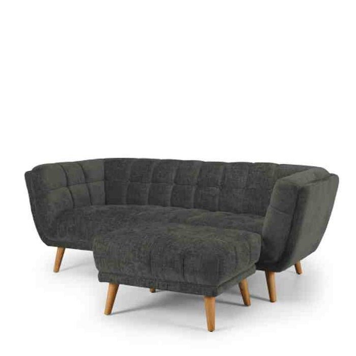Towelie 3 Seater & Footstool Fern Green - Paulas Home & Living