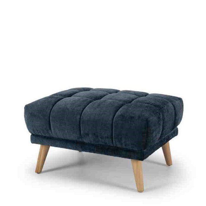 Towelie 3 Seater & Footstool Indigo Blue - Paulas Home & Living