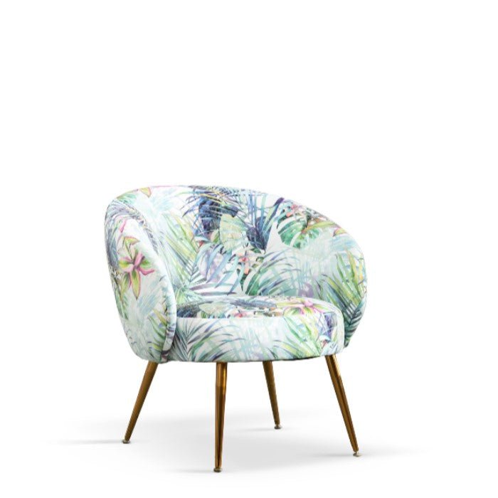 Tribeca Chair - Fern Velvet - Paulas Home & Living