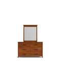 Trinity 6 Drawer Dresser & Mirror - Paulas Home & Living