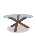 Tripod Dining Table - Oak Base - 1500dia - Paulas Home & Living