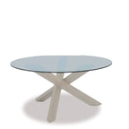 Tripod Dining Table - Oak Base - 1500dia - Paulas Home & Living