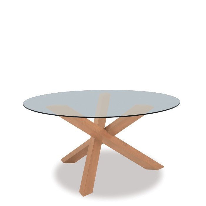 Tripod Dining Table - Oak Base - 1500dia - Paulas Home & Living